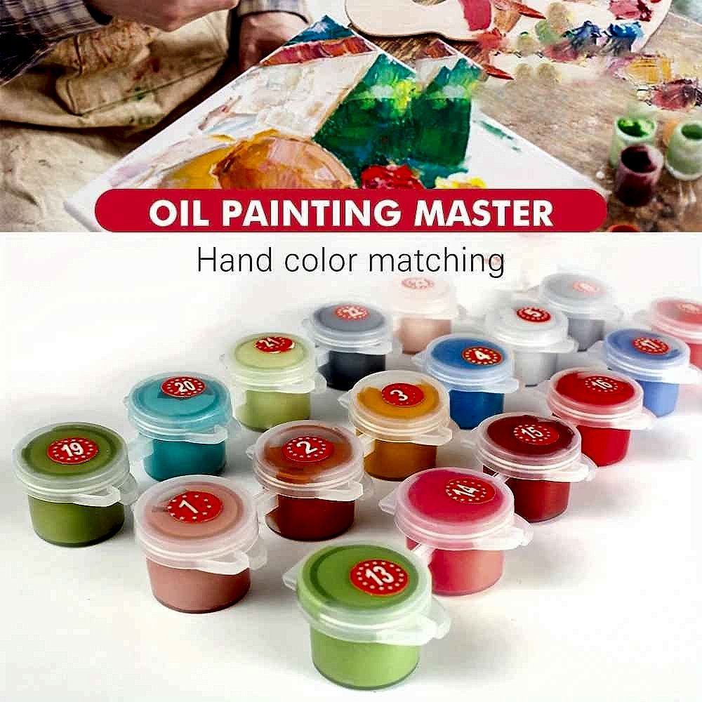 Finally Create Art You're Proud to Hang — Floral Vase Paint-by-Numbers Canvas... - View 11 of 13 | BigMoetsy