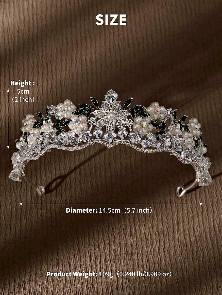 Handcrafted Finally, a Bridal Crown That Looks Expensive Without the Price Tag — Baroque ... - View 4 of 15 | BigMoetsy