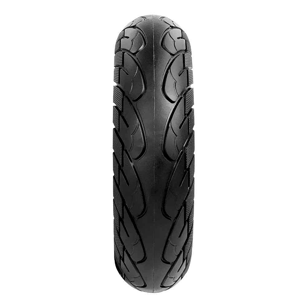 Solid honeycomb tubeless tire for Ninebot Max G30 10x2.5 close-up detail view showing flexible airless structure | BigMoetsy