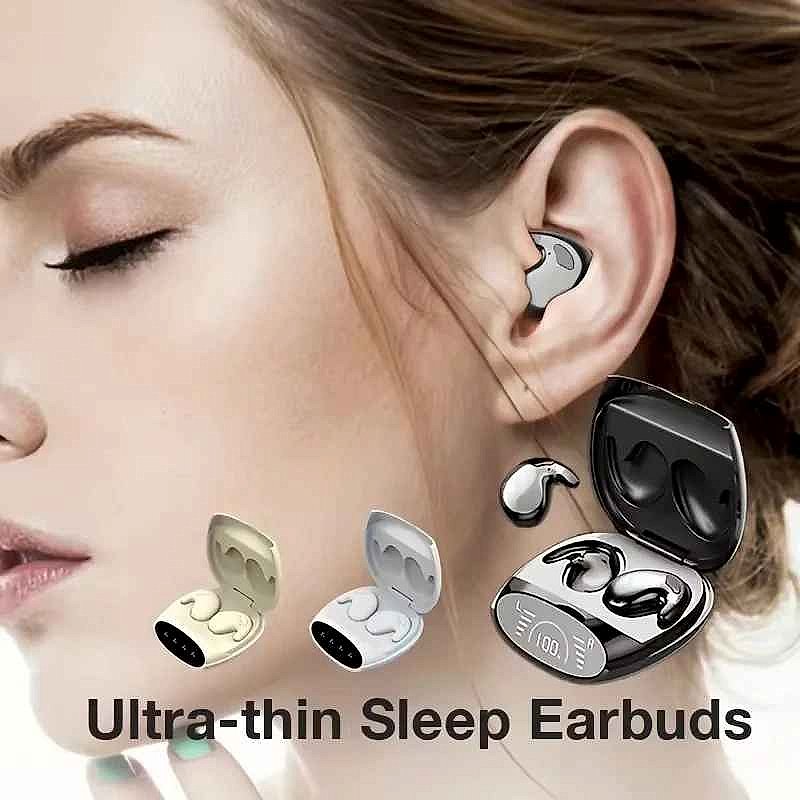 Finally Sleep With Sound — Invisible Wireless Earphones for Side Sleepers