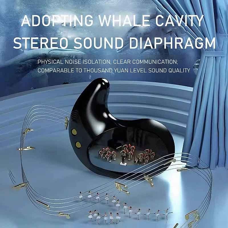 Tiny wireless sleep earphones resting on a soft pillow showing ultra-flat profile for side sleepers Finally Sleep With Sound