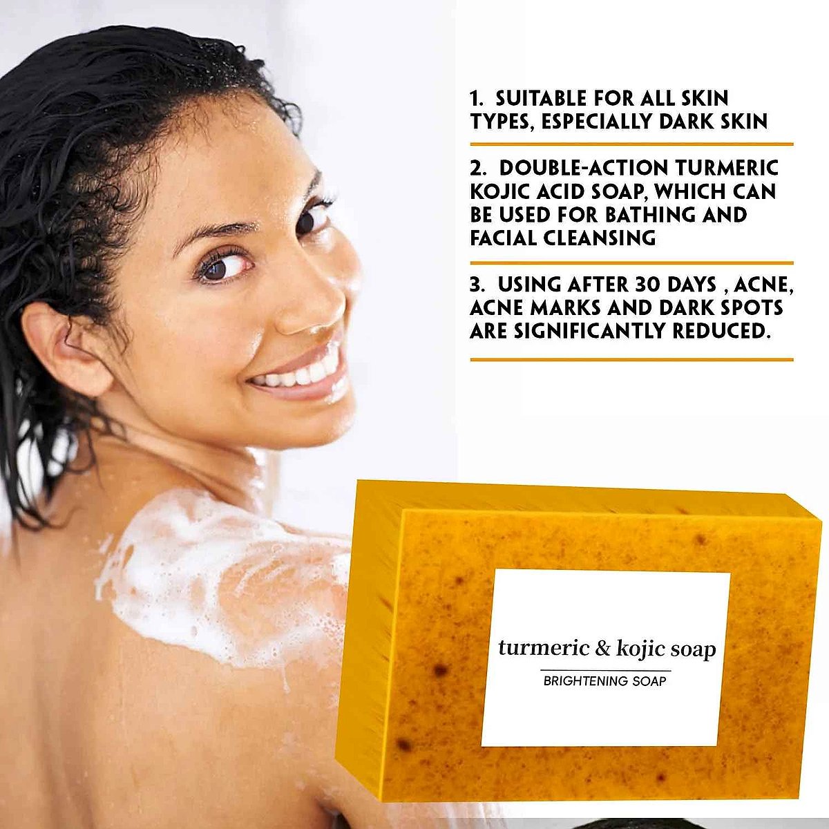 Mositen Smooth Skin Deep Cleansing Handmade Soap bar close-up showing rich lather and natural texture | BigMoetsy